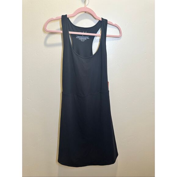 Isabel Maternity Black Pull on Athletic Dress With Shorts Size Large - Picture 5 of 10